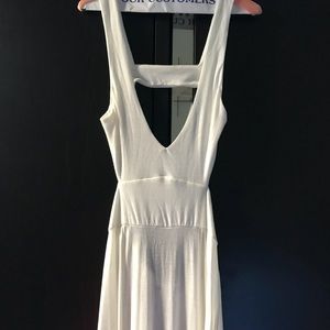 Sexy open back dress